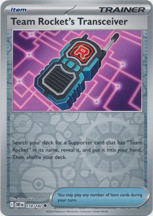Team Rocket's Transceiver [Reverse Holo]